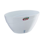 Вазон двойной "CALIPSO" 3.3 Л., автополив, Белый-Белый (М)