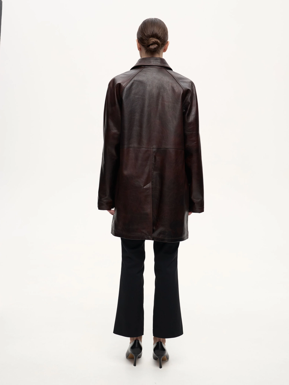 Кожаное пальто Маргарет