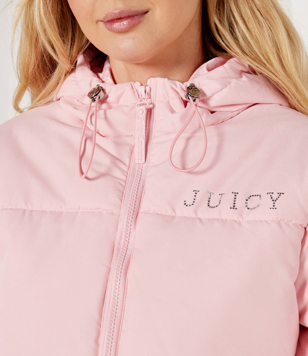 Куртка MARGIE PUFFER Juicy Couture - розовый(JCOIJ224553)