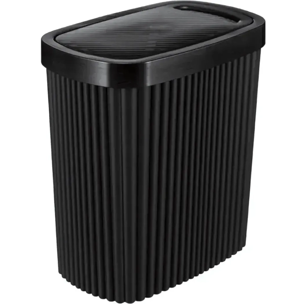 Контейнер для мусора Velvet 1,9л 160х172мм (черный гранит)