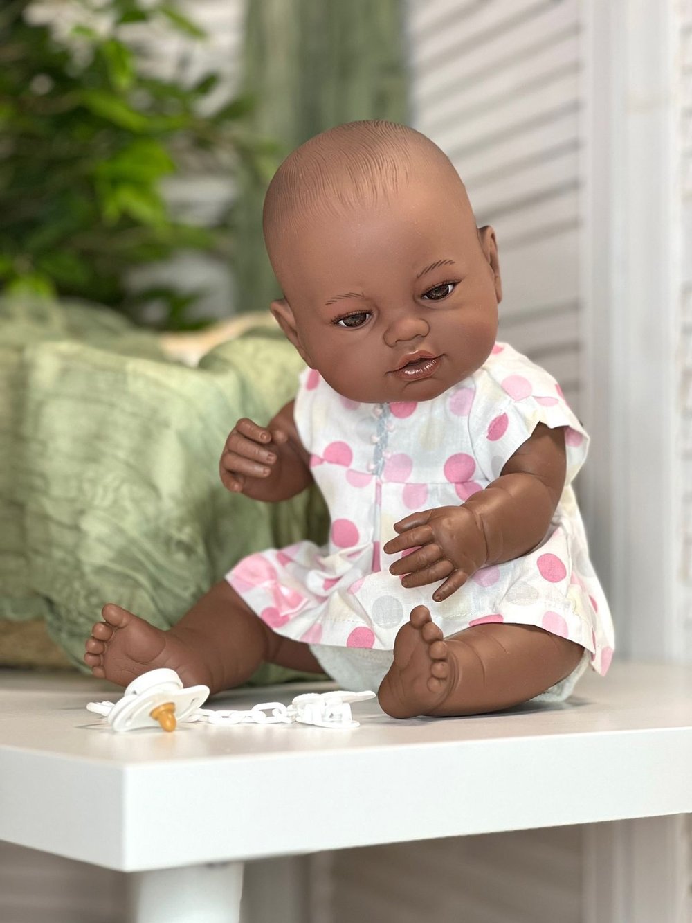 Кукла Berbesa виниловая 42см Recien Nacido (5112NK)