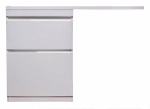 Тумба с раковиной Style Line Даймонд 120 напольная