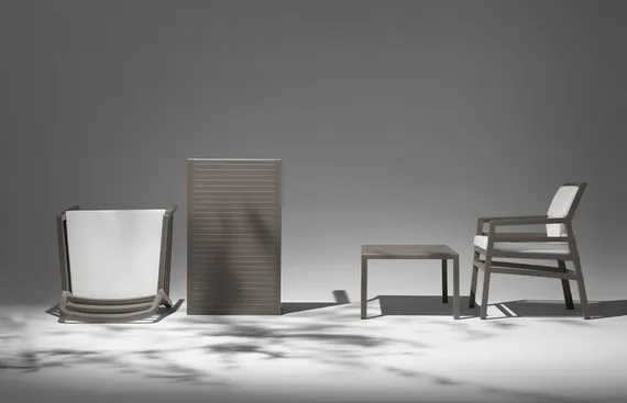 Уличный столик Aria 100х60 см, тортора