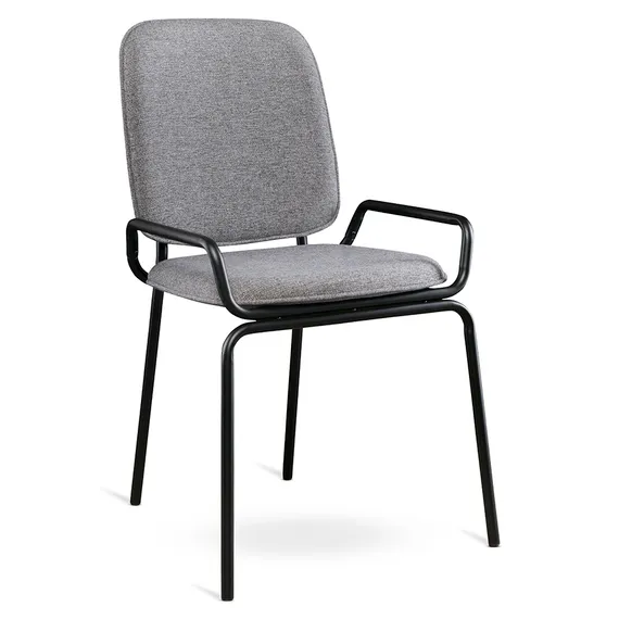 Стул Ror, Double Frame, серая рогожка