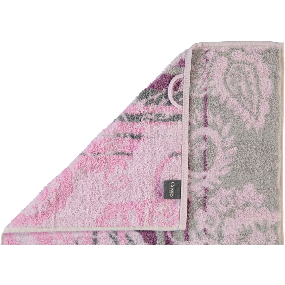 Полотенце 50x100 Cawo Noblesse 1067 Paisley розовое