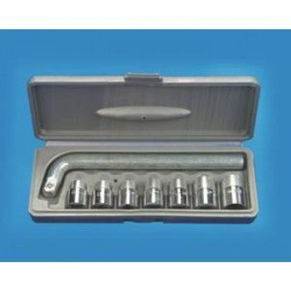 Набор шоферского инструмента №1, 8 предметов (пласт. футляр)