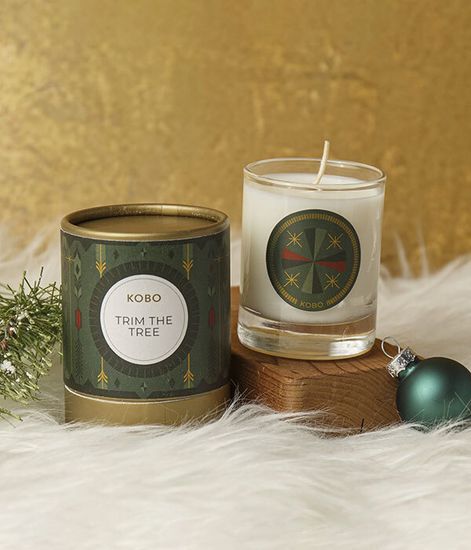 Trim the tree, свеча Holiday collection, Kobo Candles