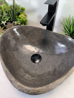 Раковина из речного камня RS-65613 42*36*15 0861