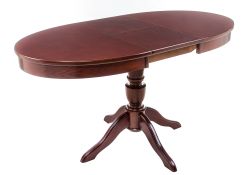 Деревянный стол Arno 106(141)х75х76 вишня без патины