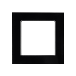 Рамка стеклянная FRM-GLARE-GS-1-BK (Arlight, -) 043787
