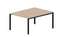 Составной стол Strike на 2 рабочих места 1180х1566х750мм (меламиновые аутлеты)