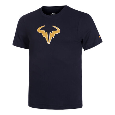 Мужское теннисное поло Nike Dri-Fit Court T-Shirt Men - Dark Blue