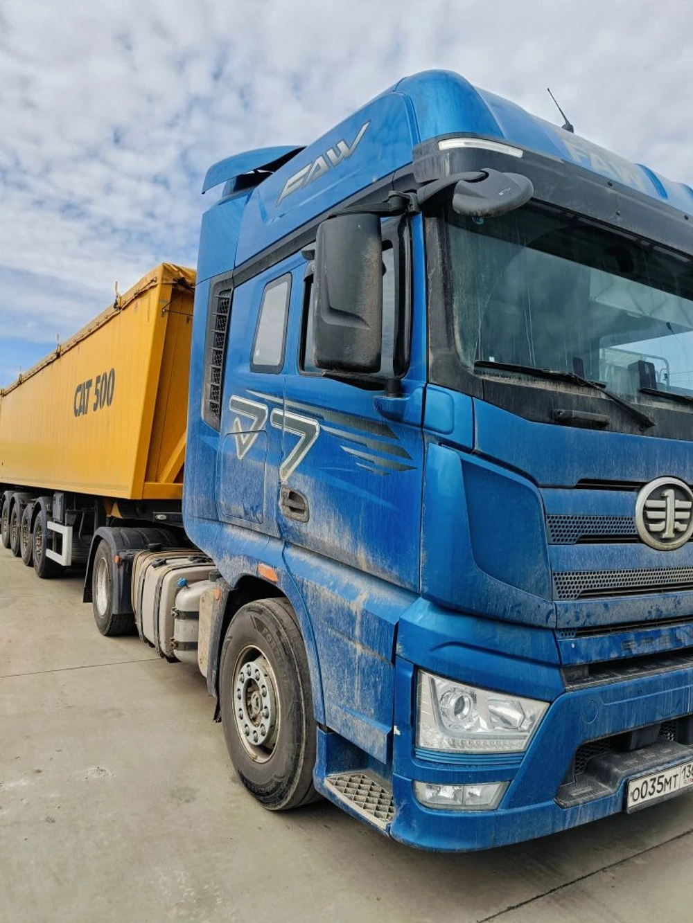 FAW J7 4x2 Седельный тягач CA4180P77K25E5 (Дизельный, 12,5 л, 553 л.с., АТ)