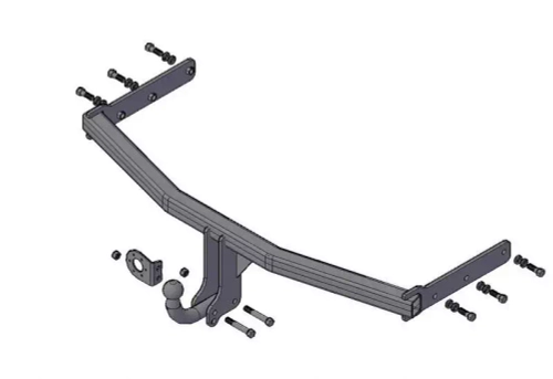 Фаркоп Трейлер для Great Wall Hover H5 2010-2017(паспорт и сертификат в комплекте)(без электрики)арт.8120