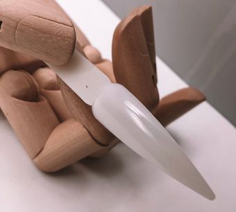 Палитра для красок на кольце острые, молочные