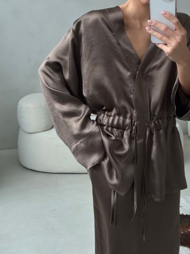 Кимоно Acetate (кофейный хаки)