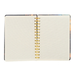 Блокнот Basir на резинке, формат А5, серия "Галактика", переплет 7БЦ, 21*14.5 см, 80 листов, ассорти