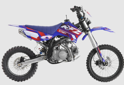 Питбайк Apollo RFZ START 125X-LE, 17/14 синий
