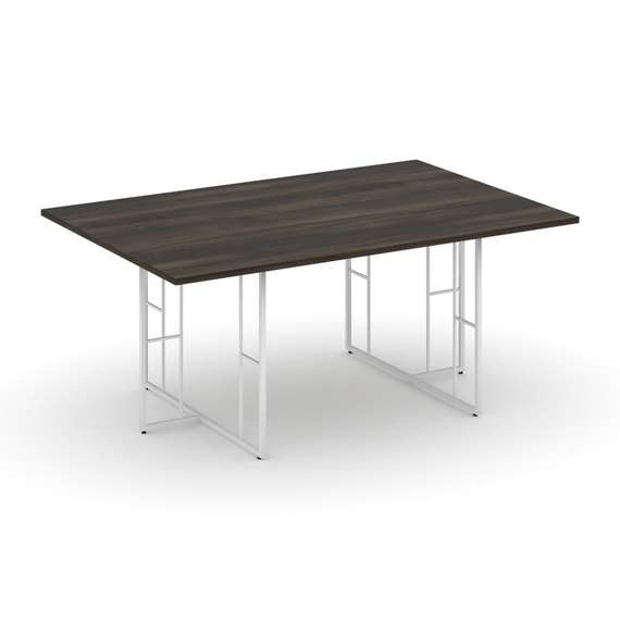 Rift Direct Стол переговорный RF.SPRG-002 Дуб Мали/Металл Белый 1780*1180*750