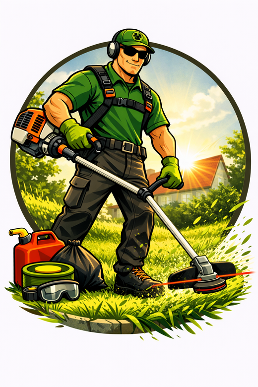 Покос травы и расчистка участка