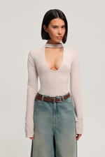 Лонгслив slim fit