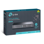 TP-Link TL-SF1016DS 16-портовый настольный коммутатор 10/100 Мбит/с