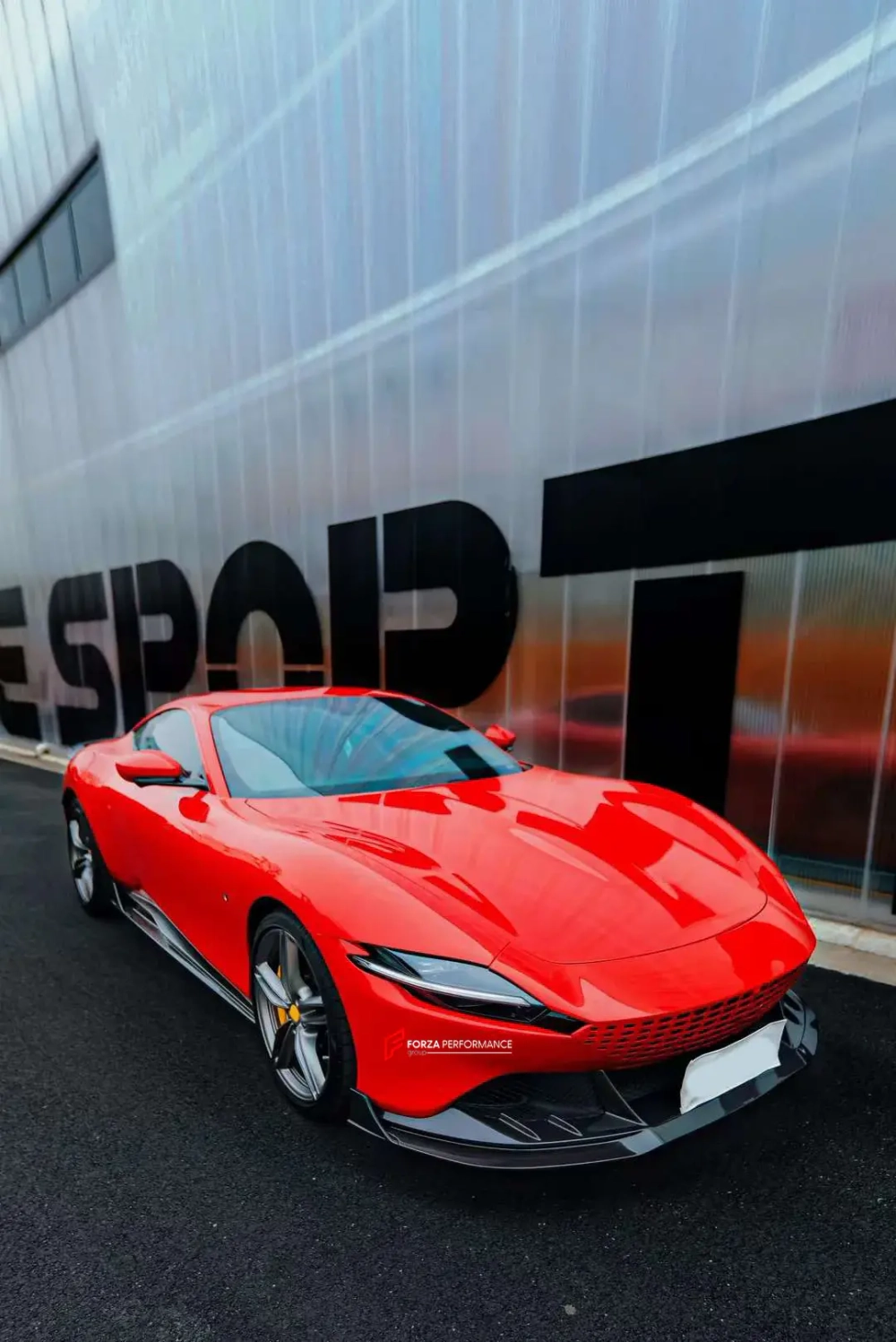 Карбоновый аэродинамический комплект для Ferrari Roma 2019+ Феррари Рома