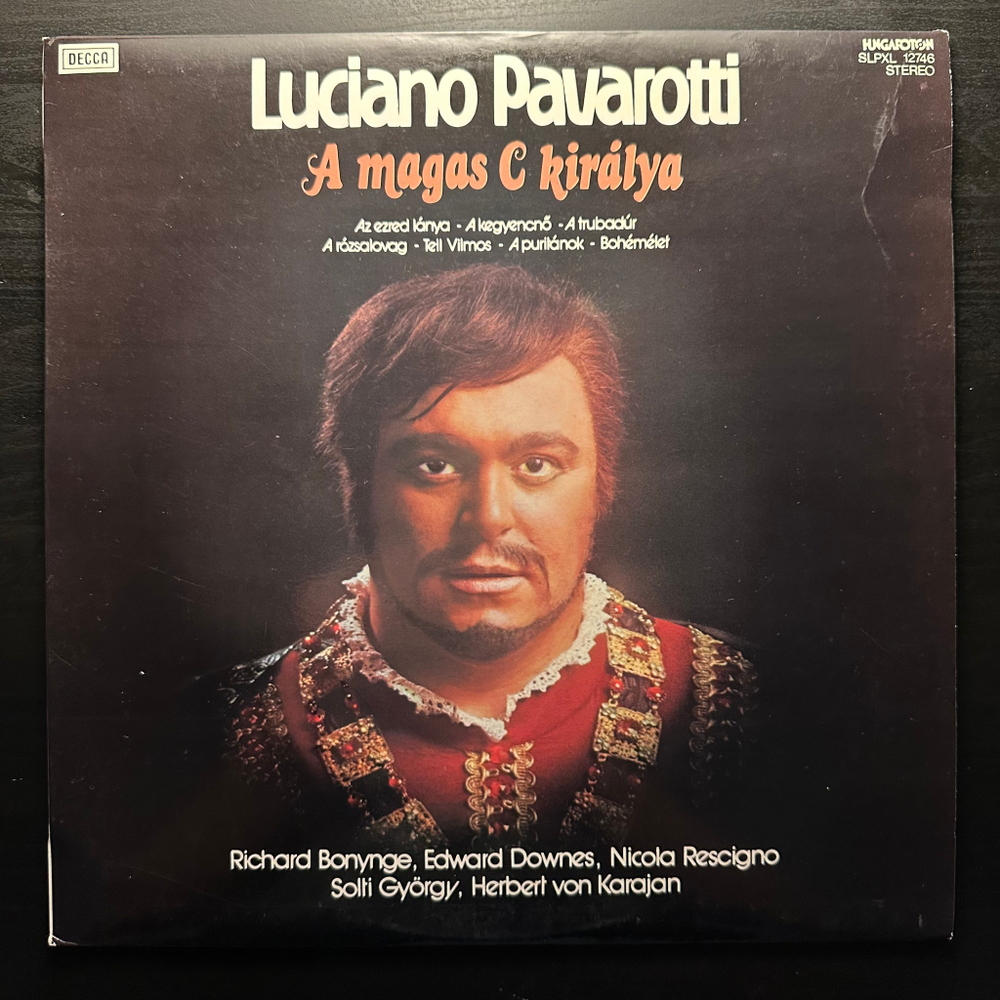 Luciano Pavarotti - A Magas C Kiralya (Венгрия 1974г.)