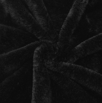 Мех искусственный "Норка", 313 г/м2, ш. 150 см, черный
