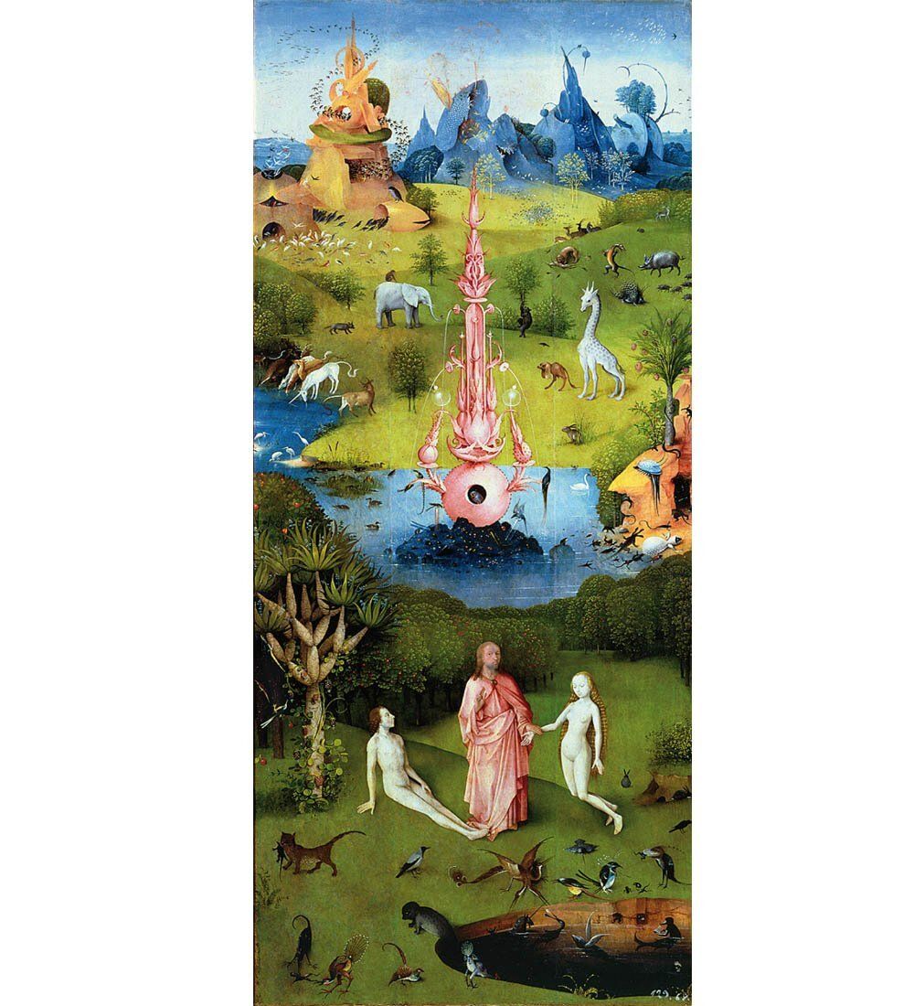 pr-JB11 Фрагмент триптиха «Сад земных наслаждений» И.Босх (Museum.Parastone)