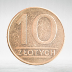 Poland, 10 Zlotys, 1988, VF
