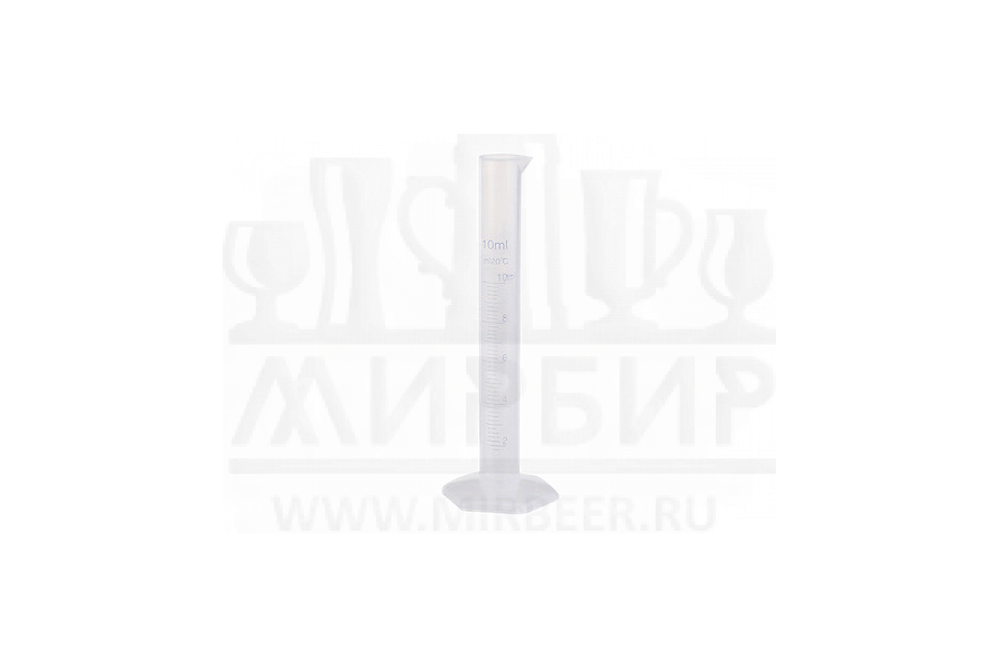Цилиндр мерный пластиковый, 10 мл