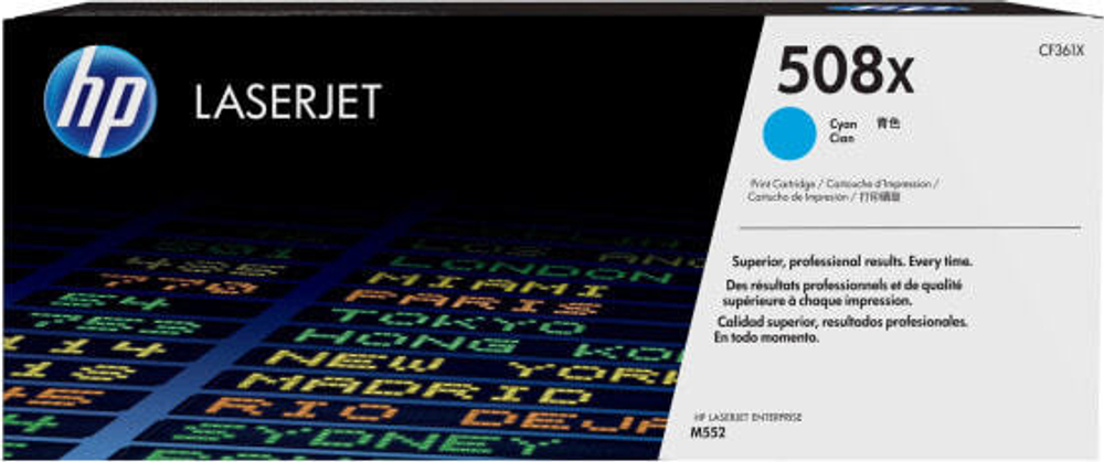 HP 508X Подлинный Голубой 1 шт CF361X