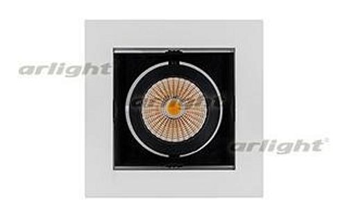 Встраиваемый светильник Arlight  CL-KARDAN-S102x102-9W Day (WH-BK, 38 deg)