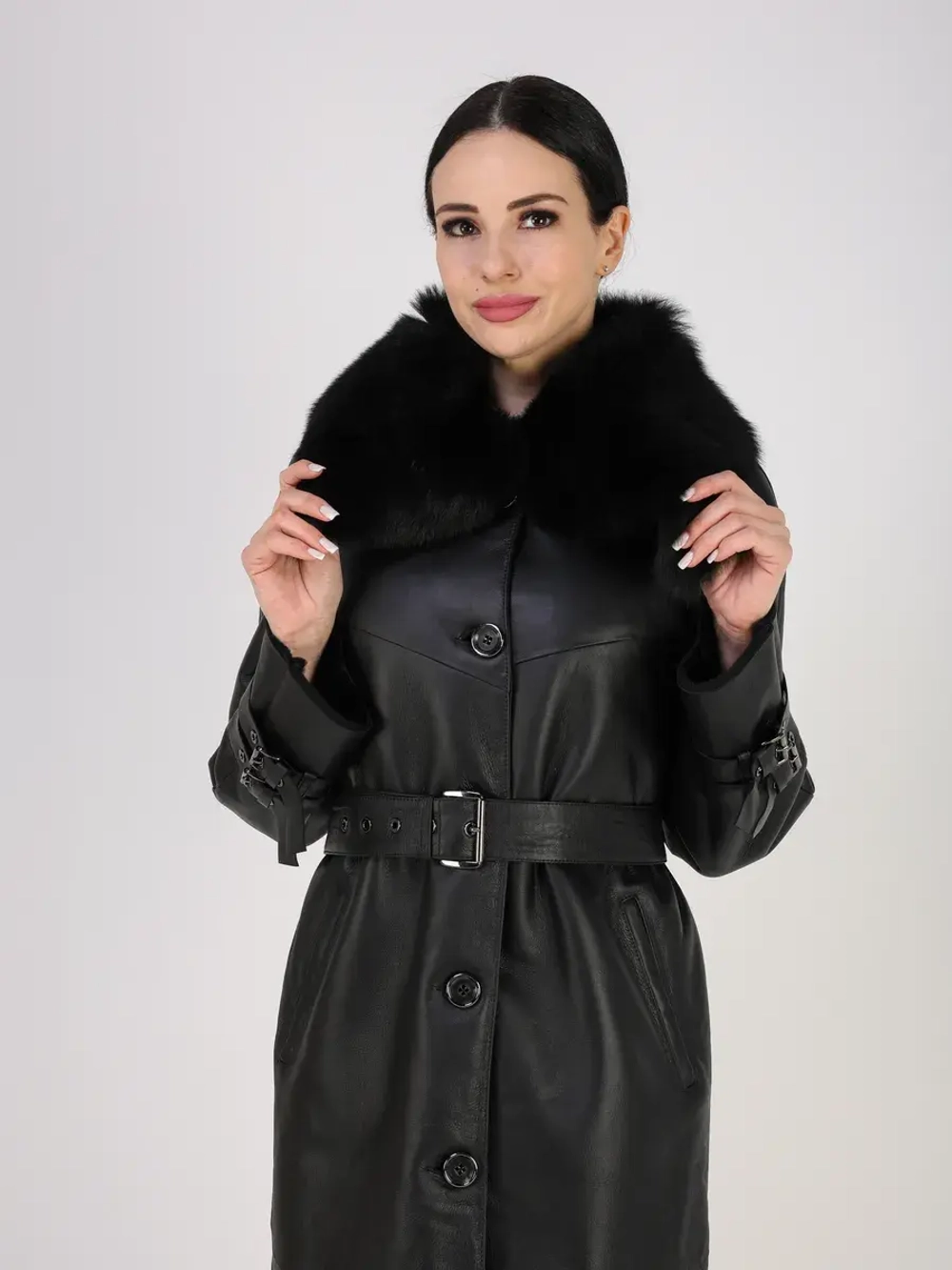 Дубленка зимняя натуральная