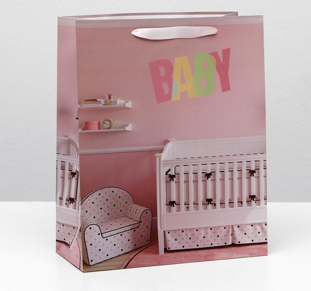 Пакет ламинированный &quot;BABY&quot; 6x32x12 см