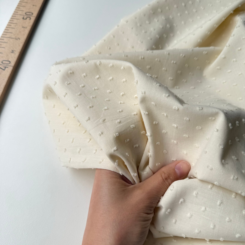 хлопок с мушкой Сливочное масло