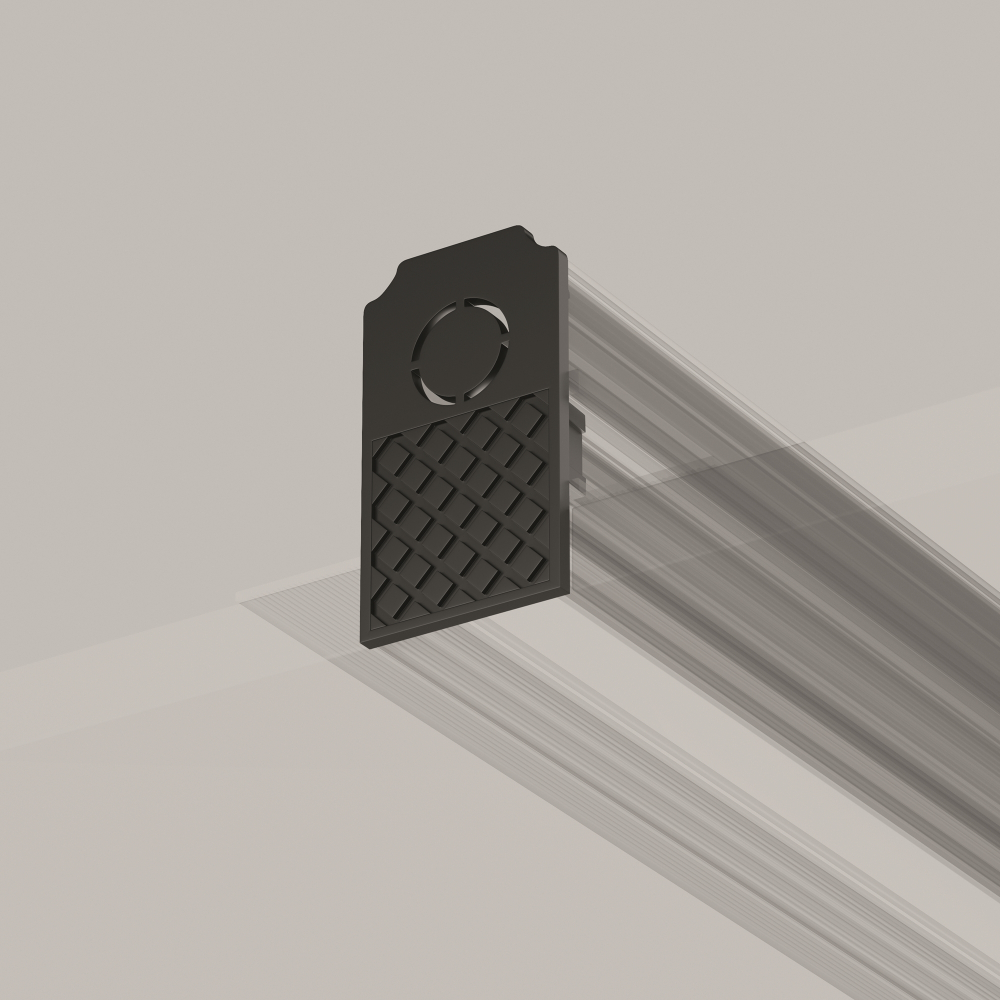 Заглушки к встраиваемому шинопроводу 2шт Maytoni Exility TRA034EC-42B