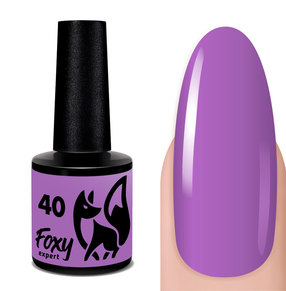 Foxy Гель-лак ЛЕТО (Gel polish SUMMER) #40, 8 ml