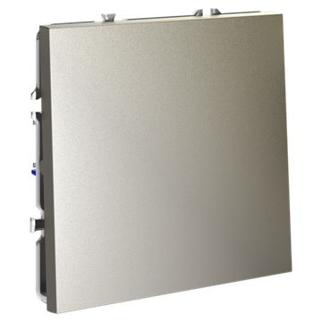 Выключатель встраиваемый VOLTUM S70 одноклавишный 10А, (шелк)