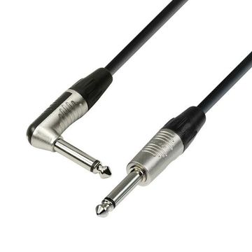 Adam Hall K4IPR0900 - кабель инструментальный, REAN TRS (jack) 6,3 mm mono - TRS (jack) 6,3 mm mono