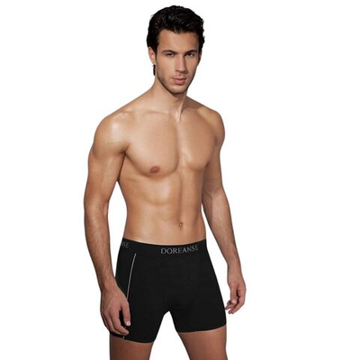 Удлиненные трусы-боксеры +size Doreanse Elegant (Размер: 5X) (Цвет: черный)