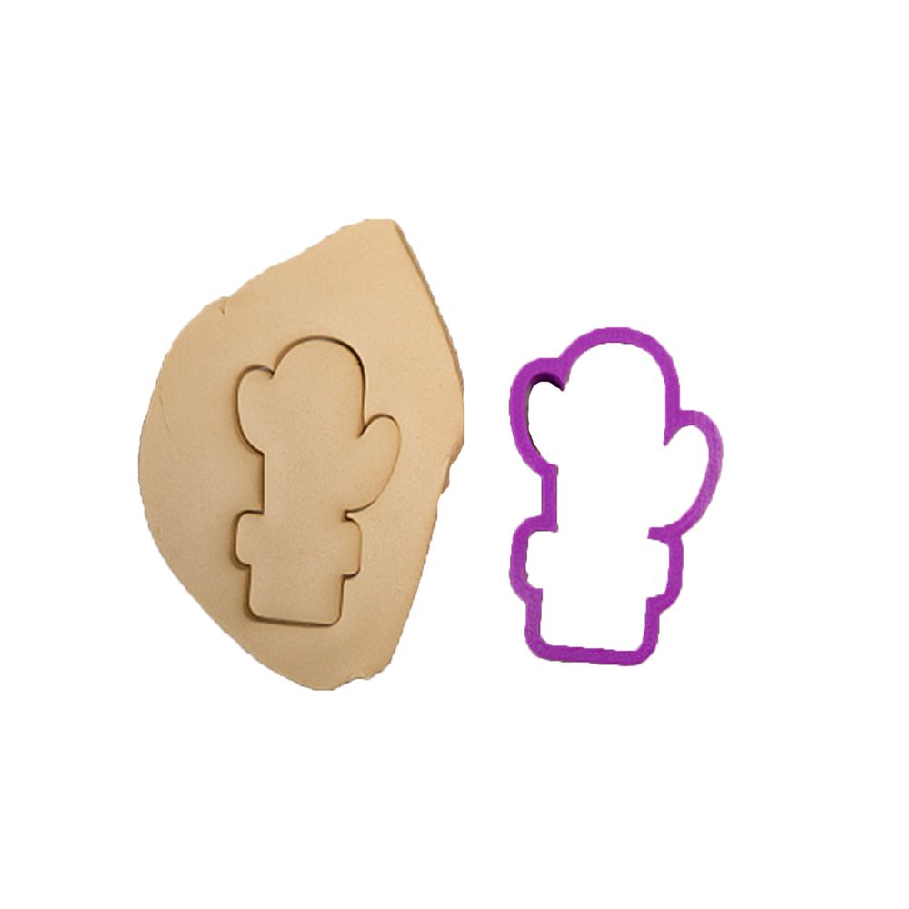 Вырубка для пряника &quot;Кактус&quot; пластик, 9 см Caramella