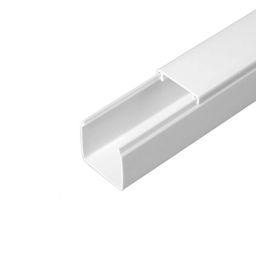 Кабель-канал ПВХ 25х25мм IP40 двойной замок белый 2м
