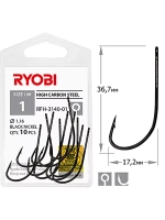 Крючок рыболовный RFH-3140 №04 ( упк по 10шт)