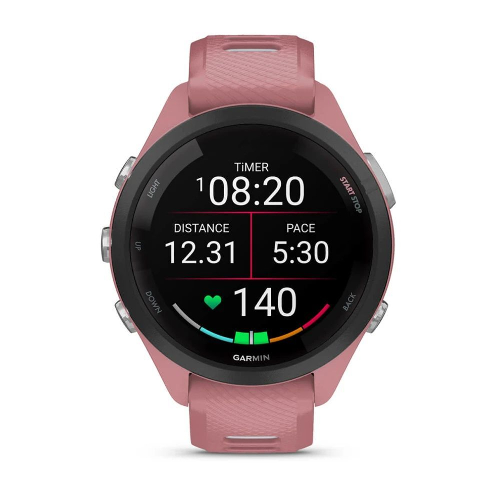 Часы Garmin FORERUNNER 265S, WiFi, GPS, EU/PAC, Pink, 010-02810-15