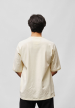 Футболка оверсайз SHANYRAQ CREAM WHITE