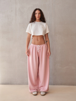 брюки шаровары из вареного футера