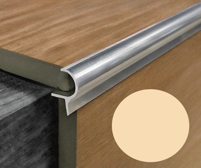 Алюминиевый краевой профиль шампань FL