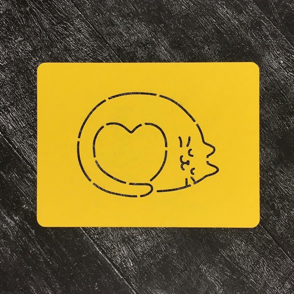 Кот с сердцем №5